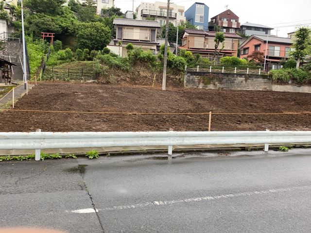 東京都町田市金井の木造2階建て家屋解体工事後の様子です。